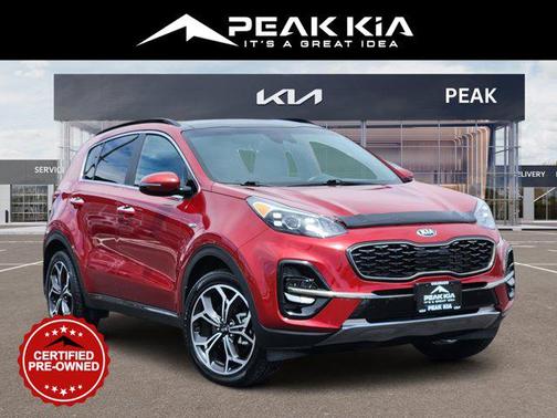 Hyper Red 2020 Kia Sportage SX Turbo