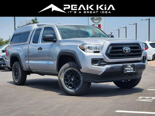 Silver Sky Metallic 2021 Toyota Tacoma SR