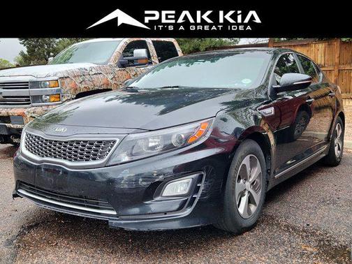 Aurora Black Pearl 2014 Kia Optima Hybrid LX