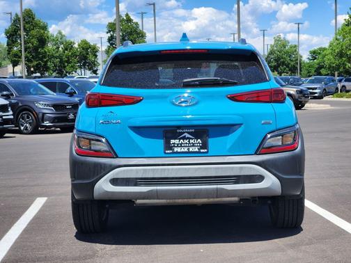 Teal Isle 2022 Hyundai KONA SEL