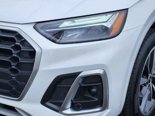 White 2023 Audi Q5 45 S line Premium Plus
