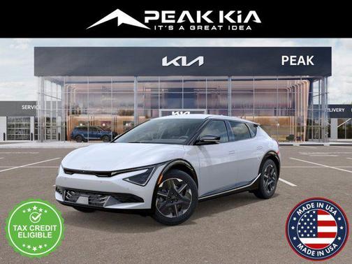 Glacial White Pearl 2026 Kia EV6 Light Long Range AWD