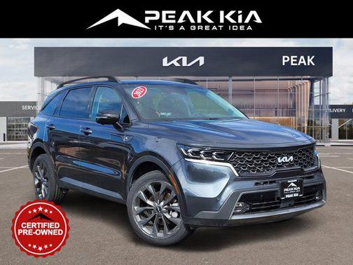 Gravity Grey 2023 Kia Sorento SX
