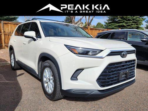 White 2024 Toyota Grand Highlander XLE