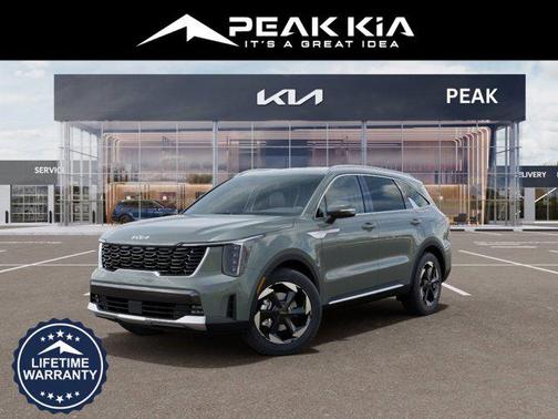 Cityscape Green 2026 Kia Sorento Hybrid EX