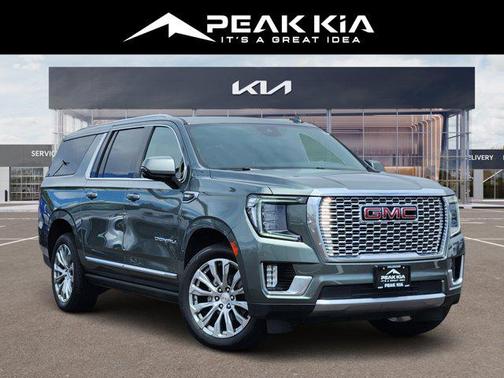 Frosted Pine Metallic 2023 GMC Yukon XL Denali