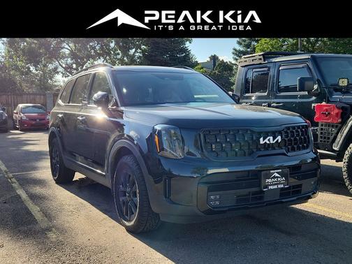 Ebony Black 2024 Kia Telluride SX X-Pro