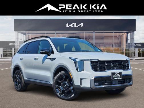 Wolf Gray 2024 Kia Sorento SX