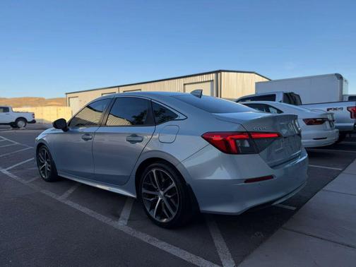 Aegean Blue Metallic 2022 Honda Civic Touring