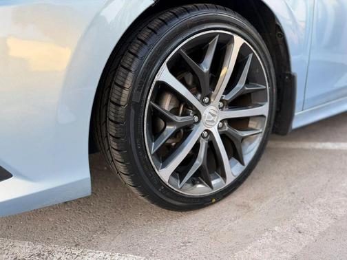 Aegean Blue Metallic 2022 Honda Civic Touring