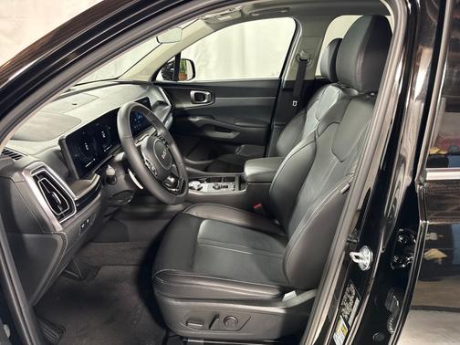 Aurora Black 2025 Kia Sorento Hybrid EX