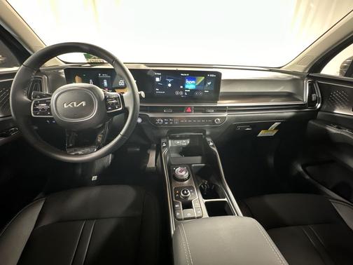 Gray 2025 Kia Sorento Hybrid EX