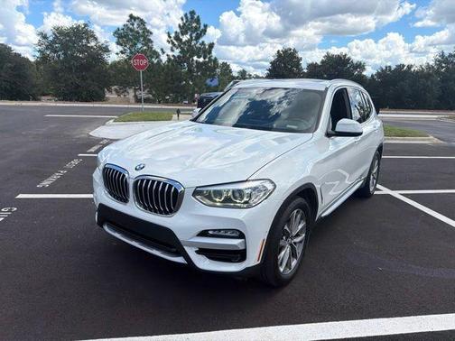 Alpine White 2019 BMW X3 sDrive30i