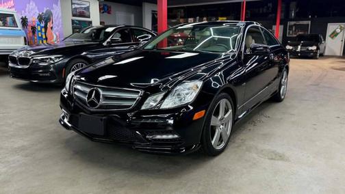 Obsidian Black Metallic 2012 Mercedes-Benz E-Class E 550 2dr Coupe