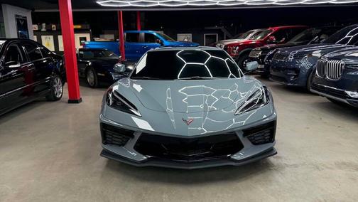 Sea Wolf Gray Tricoat 2025 Chevrolet Corvette Stingray w/1LT