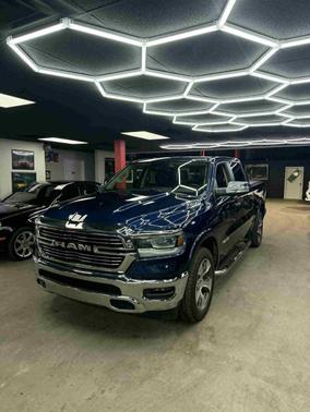 Patriot Blue Pearlcoat 2021 RAM 1500 Laramie