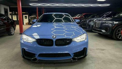Yas Marina Blue Metallic 2016 BMW M4 Base