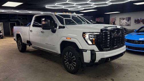 Summit White 2024 GMC Sierra 2500 Denali Ultimate