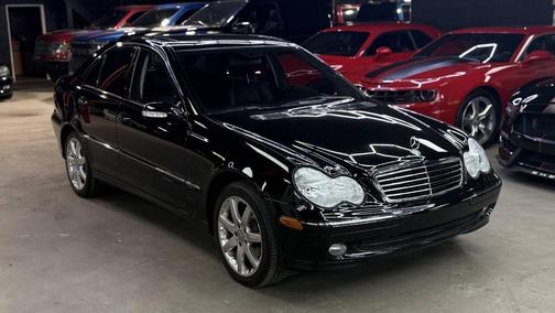 Black 2003 Mercedes-Benz C-Class C230 Kompressor Sport