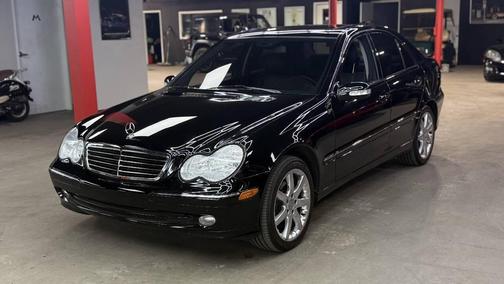 Black 2003 Mercedes-Benz C-Class C230 Kompressor Sport