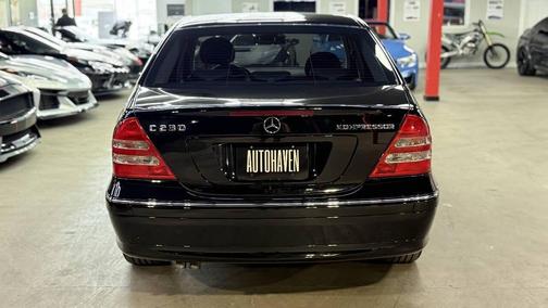 Black 2003 Mercedes-Benz C-Class C230 Kompressor Sport