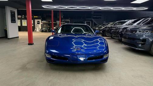 Electron Blue Metallic 2002 Chevrolet Corvette Base