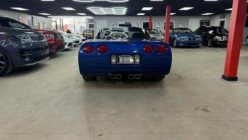 Electron Blue Metallic 2002 Chevrolet Corvette Base