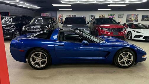 Electron Blue Metallic 2002 Chevrolet Corvette Base
