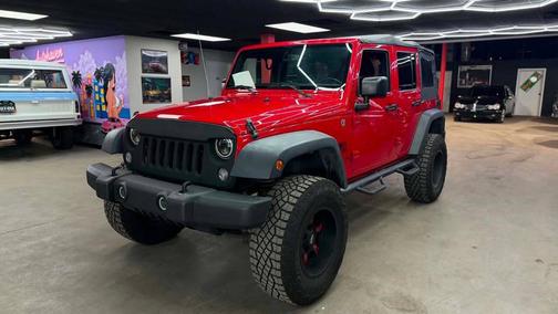 Firecracker Red Clear Coat 2015 Jeep Wrangler Unlimited Sport