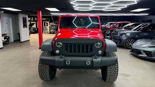 Firecracker Red Clear Coat 2015 Jeep Wrangler Unlimited Sport