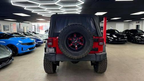 Firecracker Red Clear Coat 2015 Jeep Wrangler Unlimited Sport