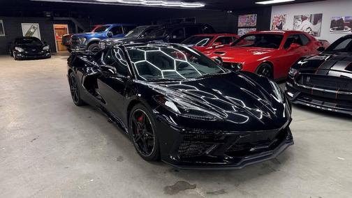Black 2020 Chevrolet Corvette Stingray w/1LT