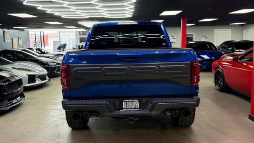 Lightning Blue 2018 Ford F-150 Raptor