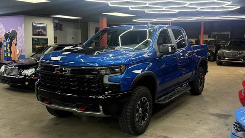 Glacier Blue Metallic 2022 Chevrolet Silverado 1500 ZR2