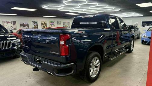 Northsky Blue Metallic 2020 Chevrolet Silverado 1500 Custom