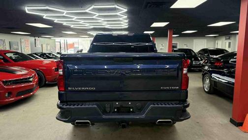 Northsky Blue Metallic 2020 Chevrolet Silverado 1500 Custom