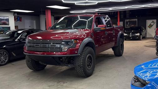 Ruby Red Metallic Tinted Clearcoat 2014 Ford F-150 SVT Raptor