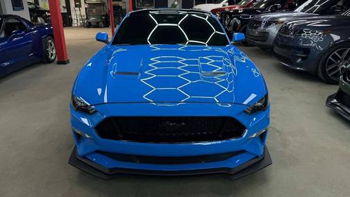Grabber Blue 2022 Ford Mustang GT Premium