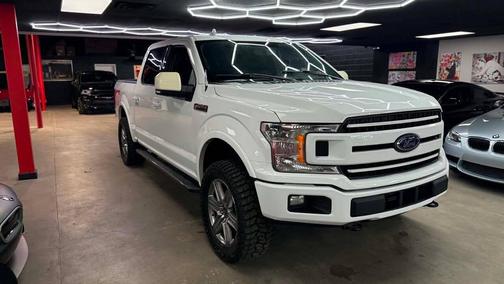 Oxford White 2018 Ford F-150 Lariat