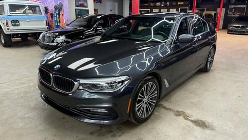 Dark Graphite Metallic 2017 BMW 540 i xDrive