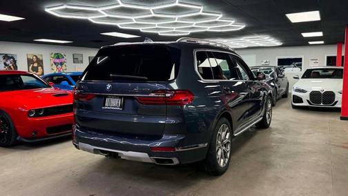Arctic Gray Metallic 2019 BMW X7 xDrive50i