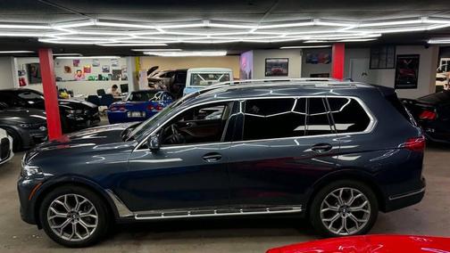 Arctic Gray Metallic 2019 BMW X7 xDrive50i