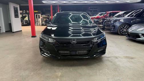 Crystal Black Pearl 2018 Honda Accord Sport 2.0T