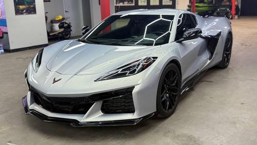 Silver Flare Metallic 2023 Chevrolet Corvette Z06