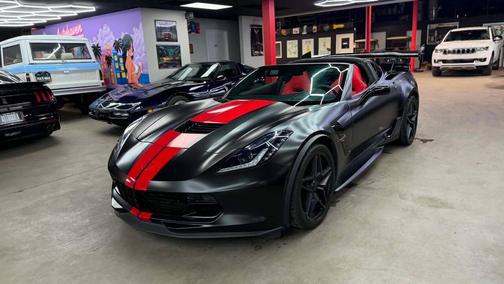 Black 2017 Chevrolet Corvette Grand Sport