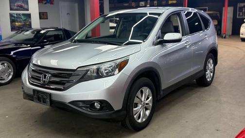 Alabaster Silver Metallic 2014 Honda CR-V EX