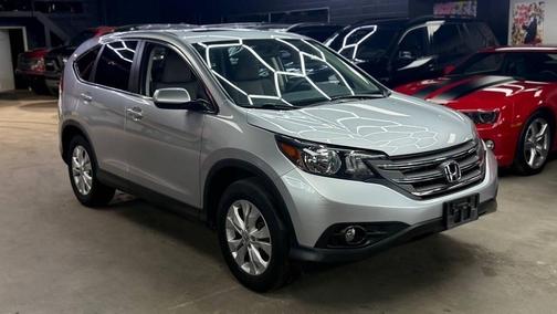 Alabaster Silver Metallic 2014 Honda CR-V EX