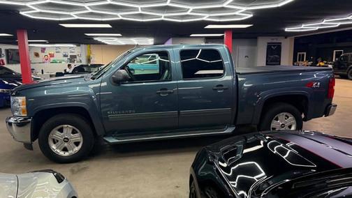 Blue Granite Metallic 2012 Chevrolet Silverado 1500 LT