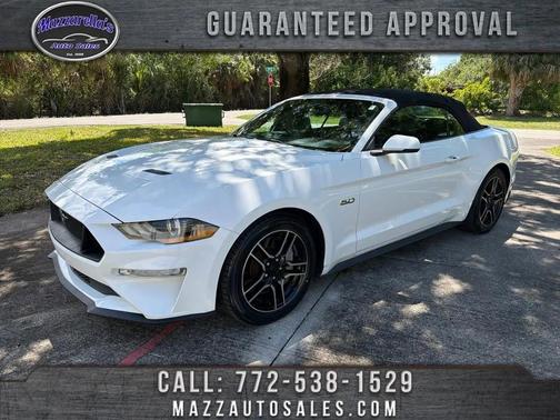 Oxford White 2018 Ford Mustang GT Premium