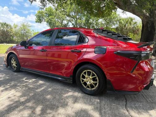 Supersonic Red 2021 Toyota Camry SE